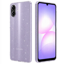 Husa sclipici Samsung Galaxy A07 4G Techsuit SparkleSkin, transparenta