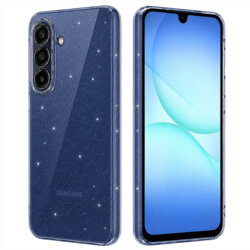 Husa sclipici Samsung Galaxy A17 5G Techsuit SparkleSkin, transparenta