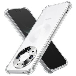 Husa Huawei Mate 80 Pro Techsuit Shockproof Clear Silicone, transparenta