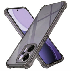 Husa Oppo Reno14 Pro Techsuit Shockproof Clear Silicone, fumuriu