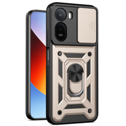 Husa Xiaomi Redmi A7 Pro 4G protectie camera Techsuit CamShield Series, auriu