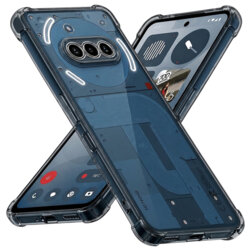Husa Nothing Phone (3a) Techsuit Shockproof Clear Silicone, fumuriu