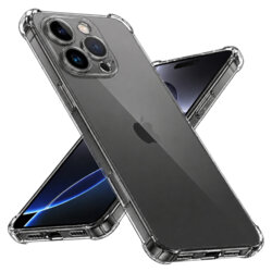 Husa iPhone 16 Pro Max Techsuit Shockproof Clear Silicone, transparenta