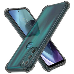 Husa Motorola Moto G71 5G Techsuit Shockproof Clear Silicone, fumuriu