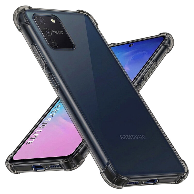 Husa Samsung Galaxy S10 Lite Techsuit Shockproof Clear Silicone, fumuriu
