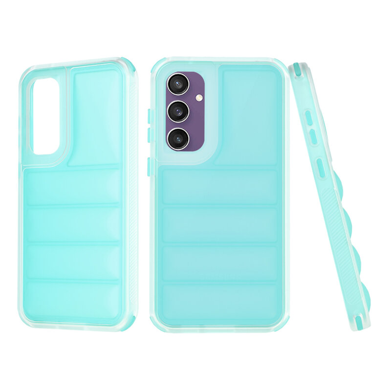 Husa Samsung Galaxy S23 FE Techsuit Wave Shield, turcoaz