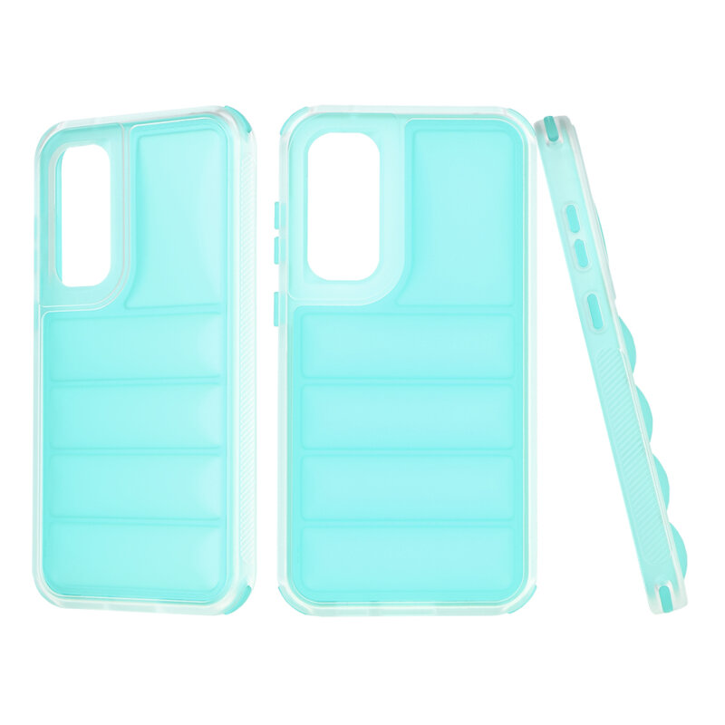 Husa Samsung Galaxy S23 FE Techsuit Wave Shield, turcoaz