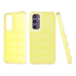 Husa Samsung Galaxy S23 FE Techsuit Wave Shield, galben