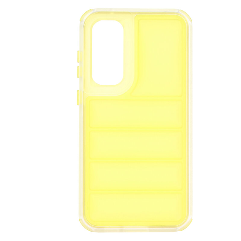 Husa Samsung Galaxy S23 FE Techsuit Wave Shield, galben