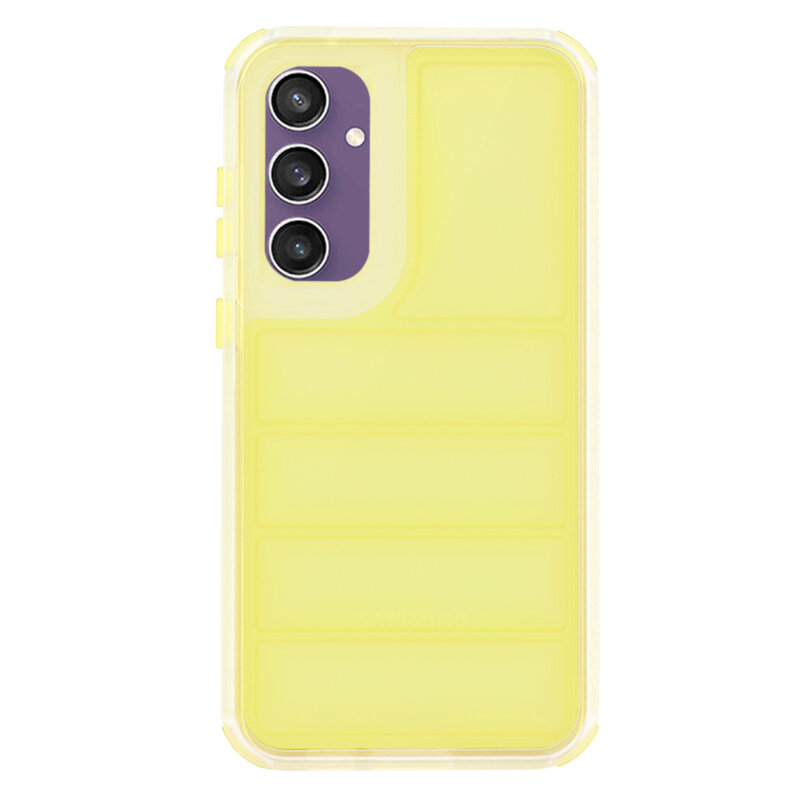Husa Samsung Galaxy S23 FE Techsuit Wave Shield, galben