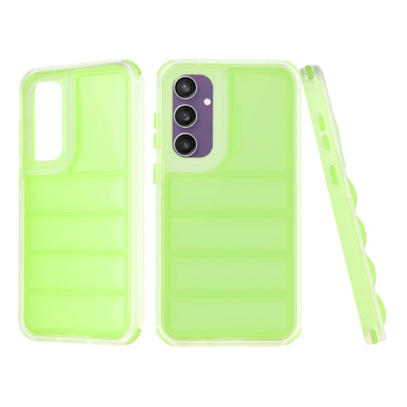 Husa Samsung Galaxy S23 FE Techsuit Wave Shield, verde