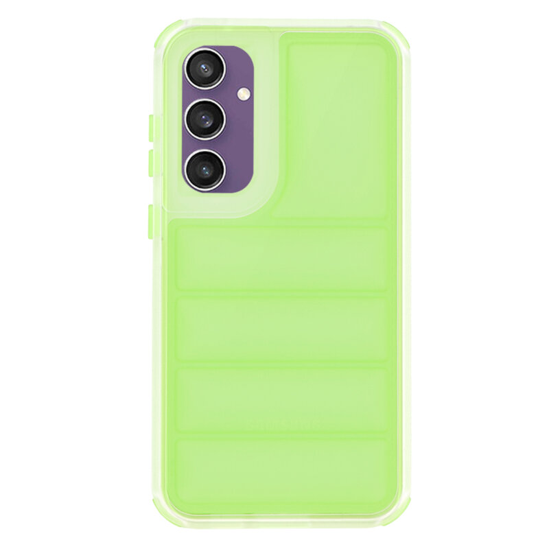 Husa Samsung Galaxy S23 FE Techsuit Wave Shield, verde
