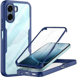 Husa 360° Oppo A6x 4G Techsuit ColorVerse, albastru