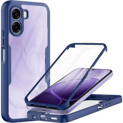 Husa 360° Oppo A6x 5G Techsuit ColorVerse, albastru