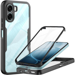 Husa 360° Oppo A6x 4G Techsuit ColorVerse, negru