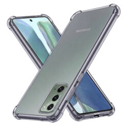 Husa Samsung Galaxy Note 20 Techsuit Shockproof Clear Silicone, fumuriu