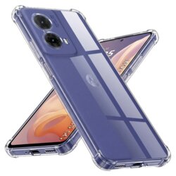 Husa Motorola Moto G85 Techsuit Shockproof Clear Silicone, transparenta