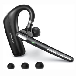 Casca Bluetooth Noise Cancelling Techsuit PowerTalks G6, negru