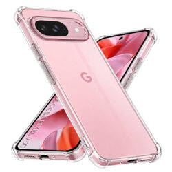 Husa Google Pixel 9 Techsuit Shockproof Clear Silicone, transparenta