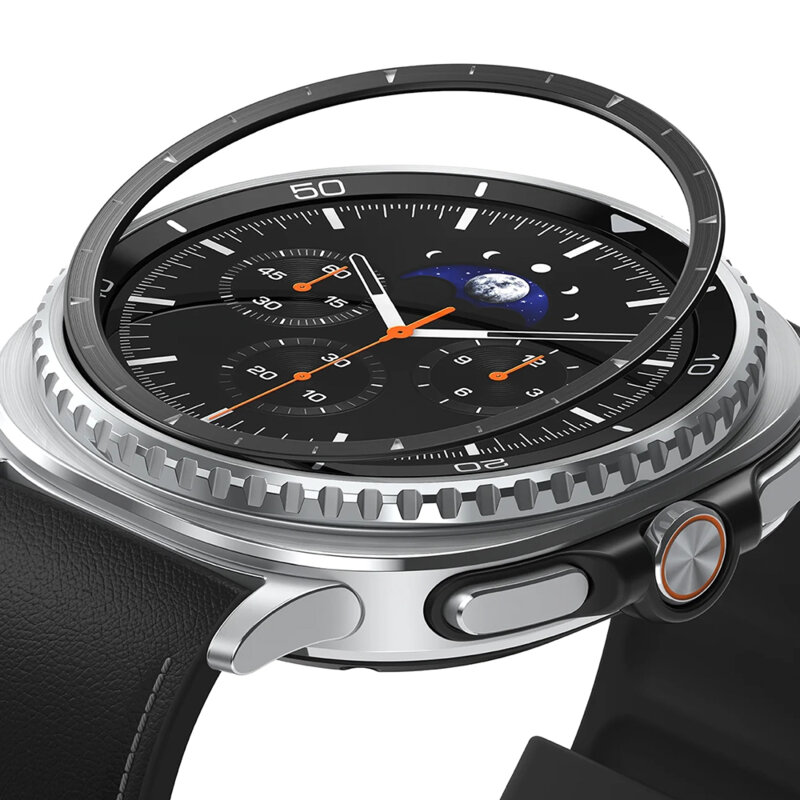 Rama Samsung Galaxy Watch8 Classic Ringke Inner Bezel Styling, negru