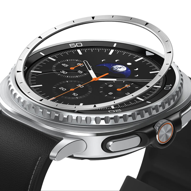 Rama Samsung Galaxy Watch8 Classic Ringke Inner Bezel Styling, argintiu