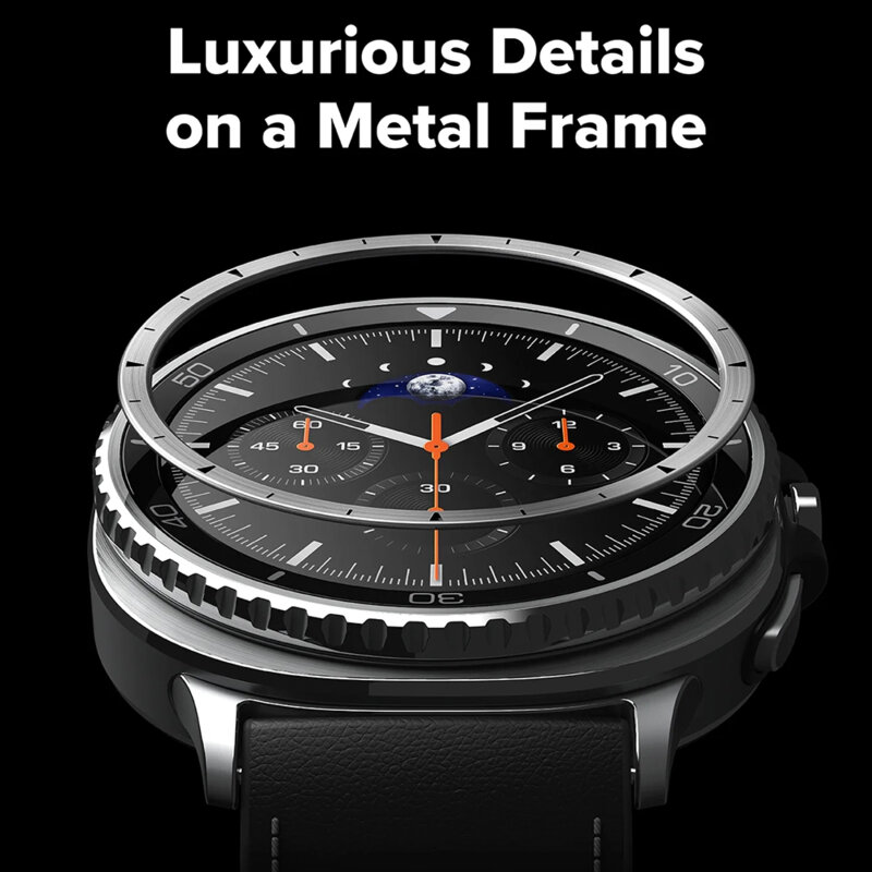 Rama Samsung Galaxy Watch8 Classic Ringke Inner Bezel Styling, argintiu