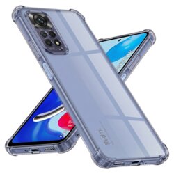 Husa Xiaomi Redmi Note 11 Techsuit Shockproof Clear Silicone, fumuriu