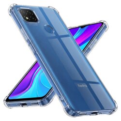 Husa Xiaomi Redmi 9C NFC Techsuit Shockproof Clear Silicone, transparenta