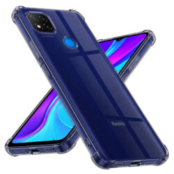 Husa Xiaomi Redmi 9C Techsuit Shockproof Clear Silicone, fumuriu