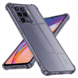 Husa Oppo Reno5 Lite Techsuit Shockproof Clear Silicone, fumuriu