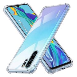 Husa Huawei P30 Pro Techsuit Shockproof Clear Silicone, transparenta