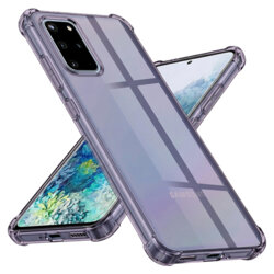 Husa Samsung Galaxy S20 Plus Techsuit Shockproof Clear Silicone, fumuriu