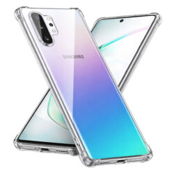 Husa Samsung Galaxy Note 10 Plus Techsuit Shockproof Clear Silicone, transparenta