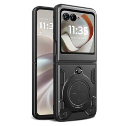 Husa Motorola Razr 70 Techsuit CamGuard Pro, negru