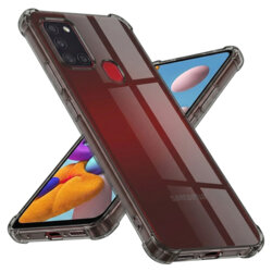 Husa Samsung Galaxy A21s Techsuit Shockproof Clear Silicone, fumuriu