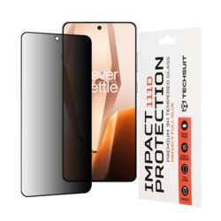 Folie sticla OnePlus 13R Techsuit 111D Privacy Full Glue, negru