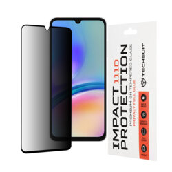 Folie sticla Samsung Galaxy A05s Techsuit 111D Privacy Full Glue, negru