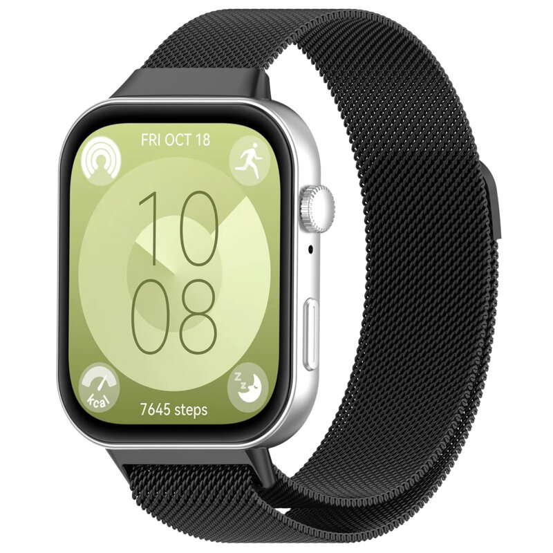 Curea Huawei Watch Fit 5 Pro Techsuit, negru, W009