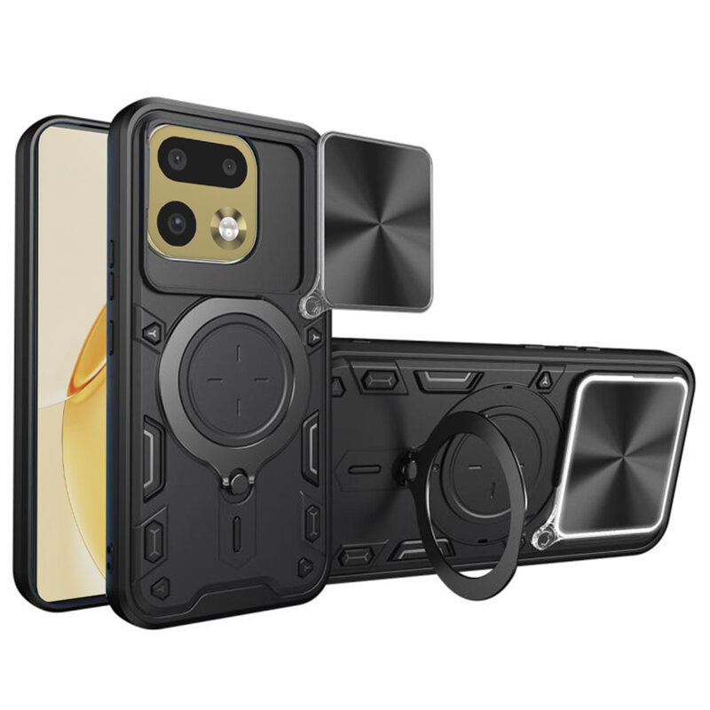 Husa Realme 16 Pro+ Techsuit CamGuard Pro, negru