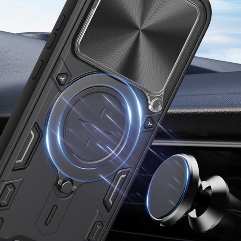 Husa Realme 16 Pro+ Techsuit CamGuard Pro, negru