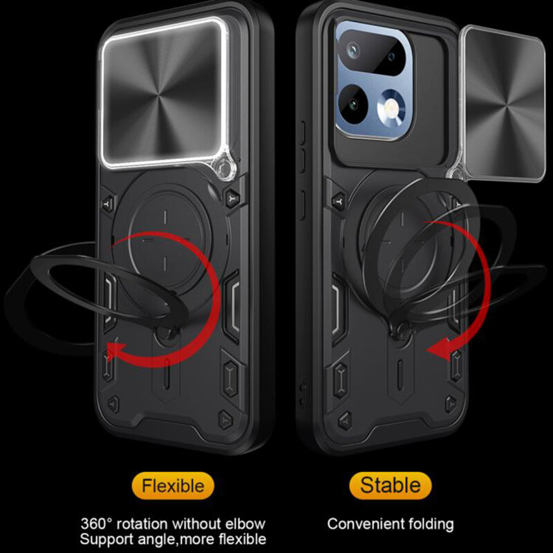 Husa Realme 16 Pro+ Techsuit CamGuard Pro, albastru