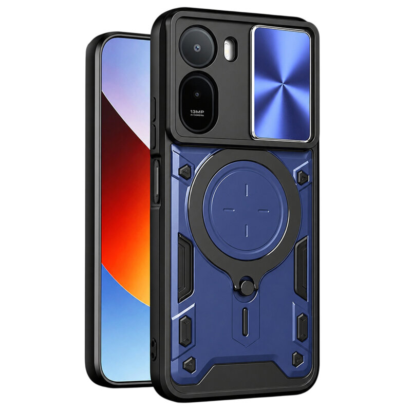Husa Xiaomi Redmi A7 Pro Techsuit CamGuard Pro, albastru