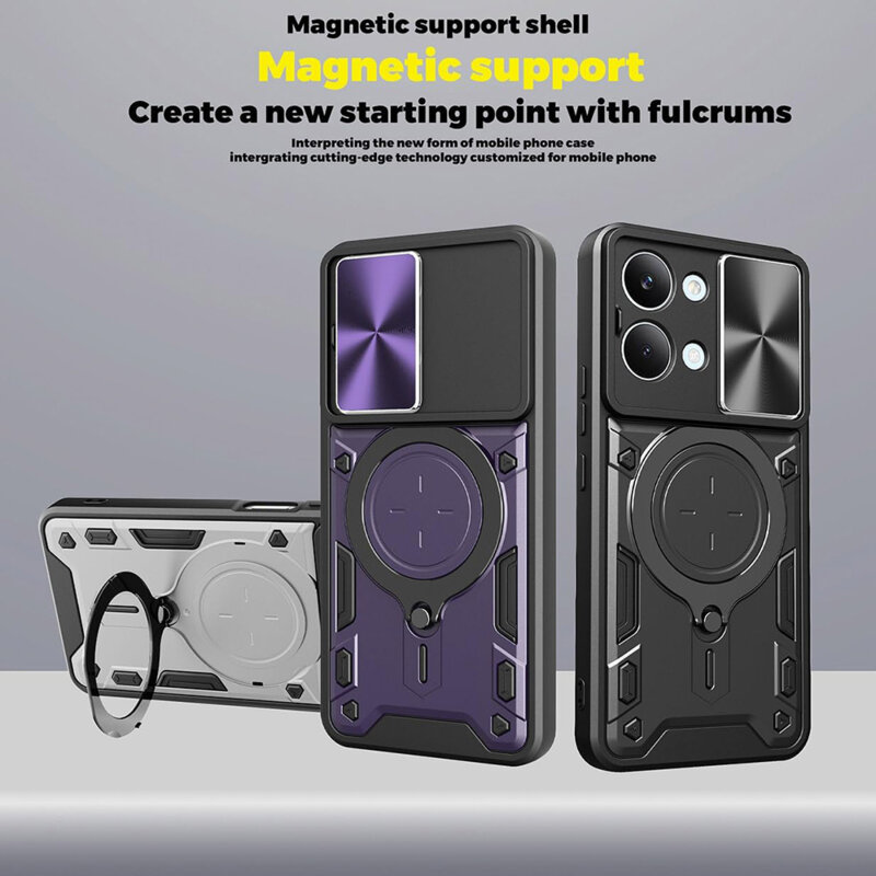 Husa Xiaomi Redmi A7 Pro Techsuit CamGuard Pro, albastru