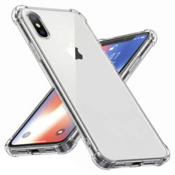 Husa iPhone X, iPhone 10 Techsuit Shockproof Clear Silicone, transparenta