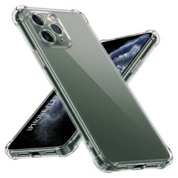 Husa iPhone 11 Pro Max Techsuit Shockproof Clear Silicone, transparenta