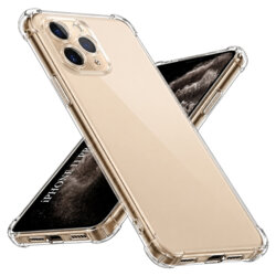 Husa iPhone 11 Pro Techsuit Shockproof Clear Silicone, transparenta