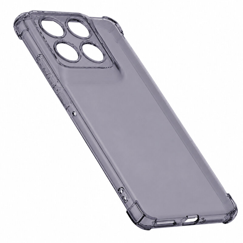Husa Motorola Edge 70 Techsuit Shockproof Clear Silicone, fumuriu