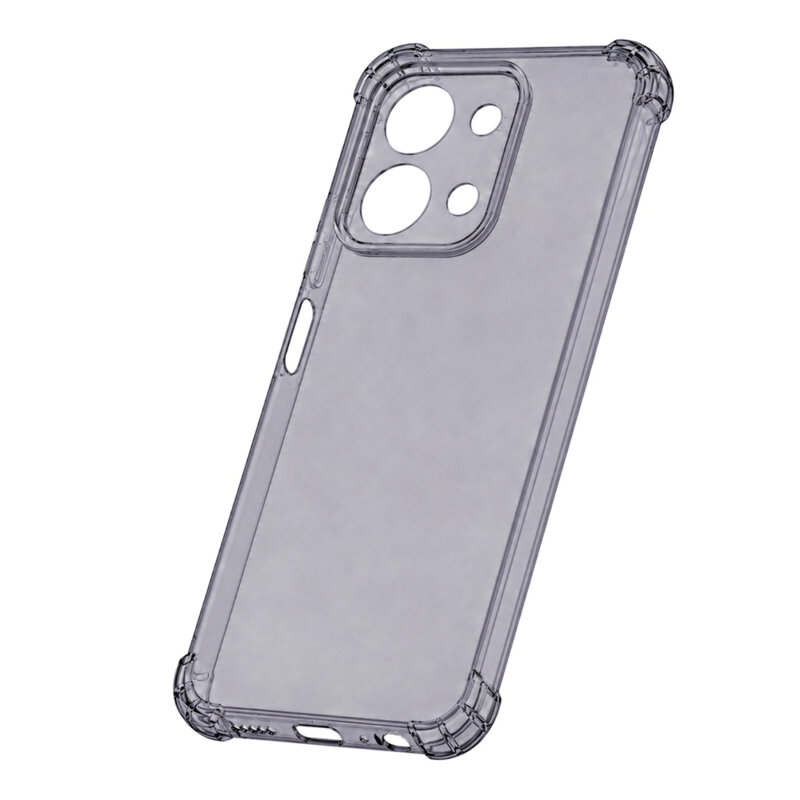 Husa Xiaomi Redmi 15C 4G Techsuit Shockproof Clear Silicone, fumuriu