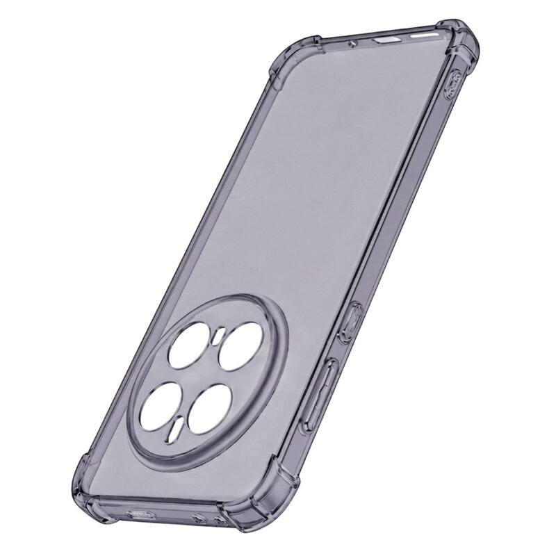 Husa Honor Magic7 Pro Techsuit Shockproof Clear Silicone, fumuriu