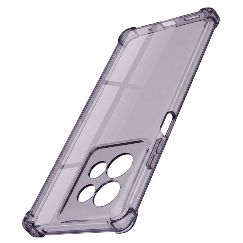 Husa Motorola Moto G15 Techsuit Shockproof Clear Silicone, fumuriu